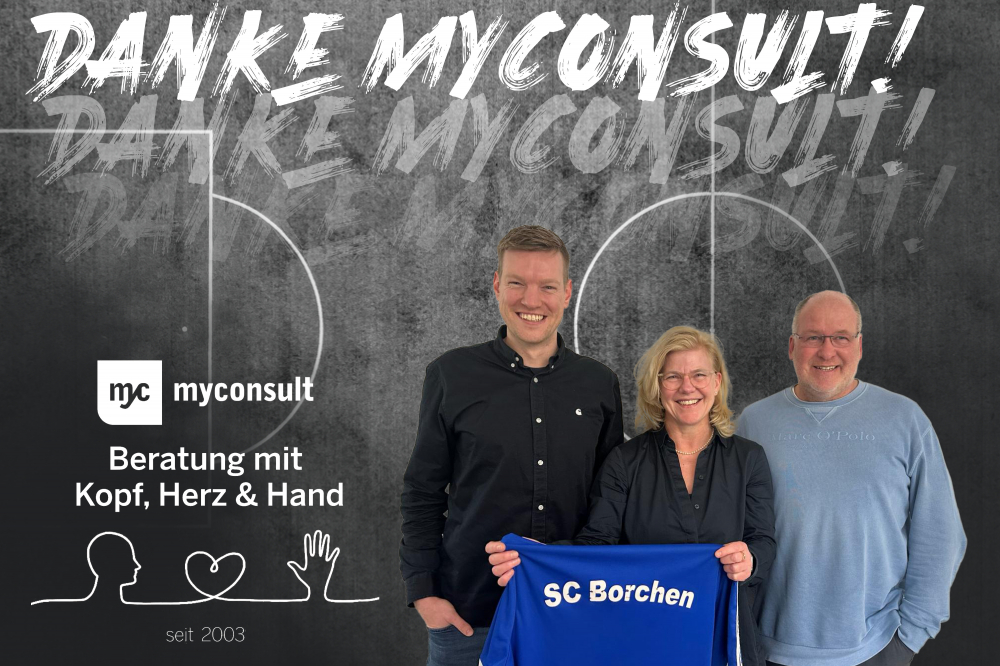 myconsult supportet die Fußball-Senioren des SC Borchen